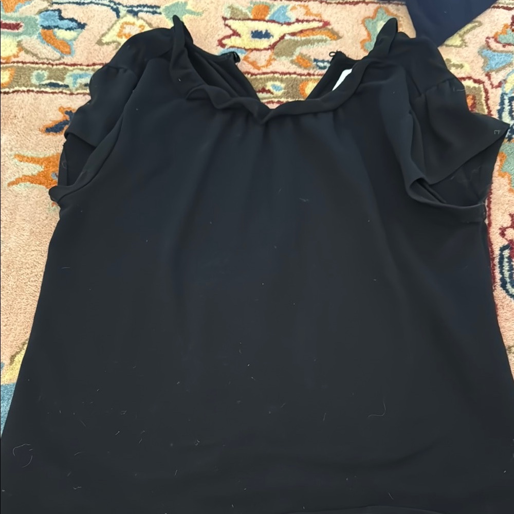 Elegant Black Women's Top